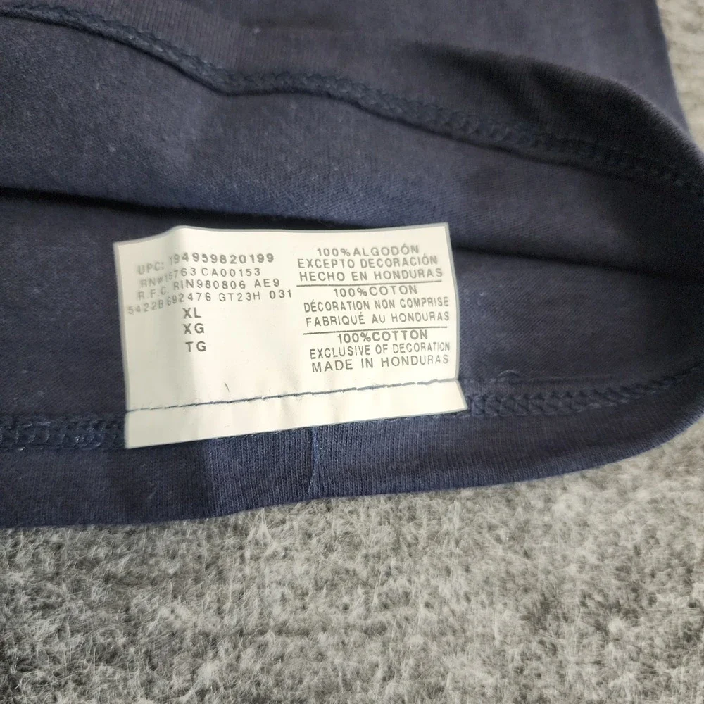 Champion‎ Mens T-Shirt Crew Neck Blue Short Sleeve GT23H - Picture 5 of 7